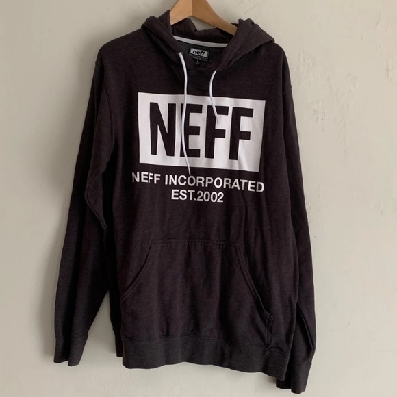 X-Large NEFF Mens Limited Graphic Hoodie Sweatshirt Black